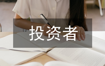 投資者論文