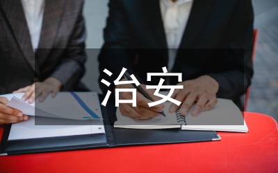 治安治理論文